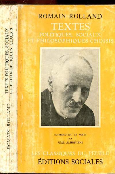 TEXTES - POLITIQUES, SOCIAUX ET PHILOSOPHIQUES CHOISIS - COLLECTION LES CLASSIQUES DU PEUPLE