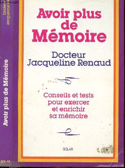 AVOIR PLUS DE MEMOIRE