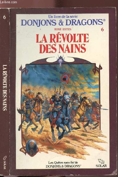 LA REVOLTE DES NAINS - COLLECTION DONJONS ET DRAGONS N6