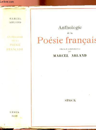 ANTHOLOGIE DE LA POESIE FRANCAISE