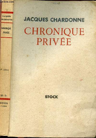 CHRONIQUE PRIVEE
