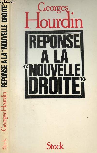 REPONSE A LA NOUVELLE DROITE