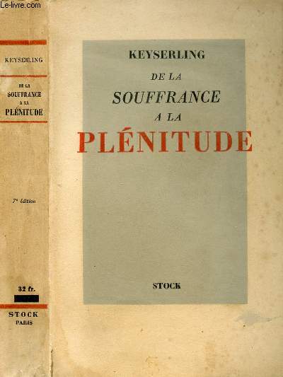 DE LA SOUFFRANCE A LA PLENITUDE