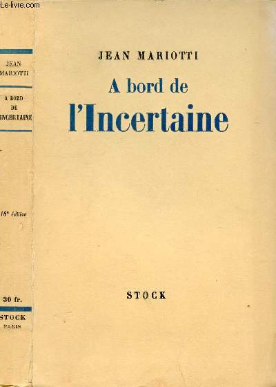 A BORD DE L'INCERTAINE