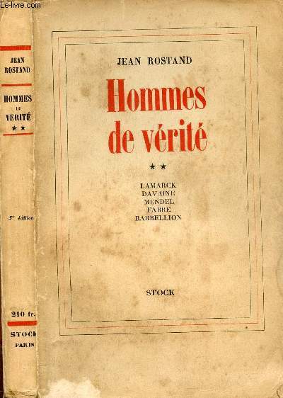 HOMMES DE VERITE TOME II