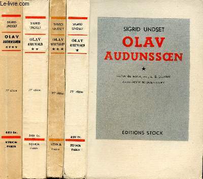 OLAV AUDUNSOEN TOME I, II, III & IV