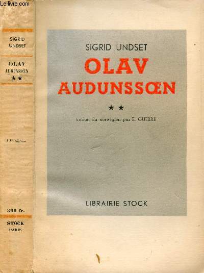 OLAV AUDUNSOEN TOME II