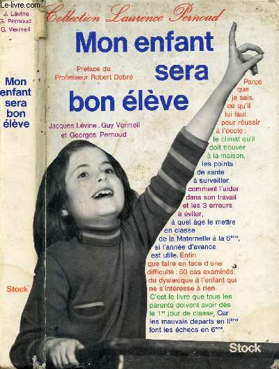 MON ENFANT SERA BON ELEVE