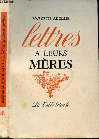 LETTRES A LEURS MERES