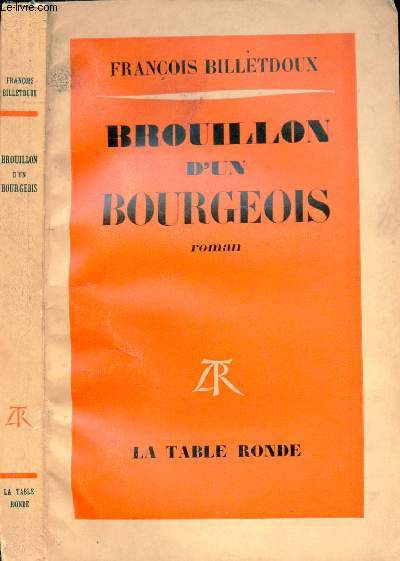 BROUILLON D'UN BOURGEOIS
