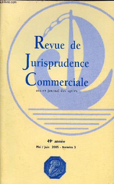 N3 - REVUE DE JURISPRUDENCE COMMERCIALE