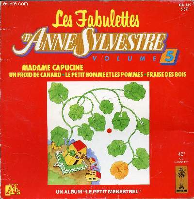 LES FABULETTES D'ANNE SYLVESTRE VOLUME 5
