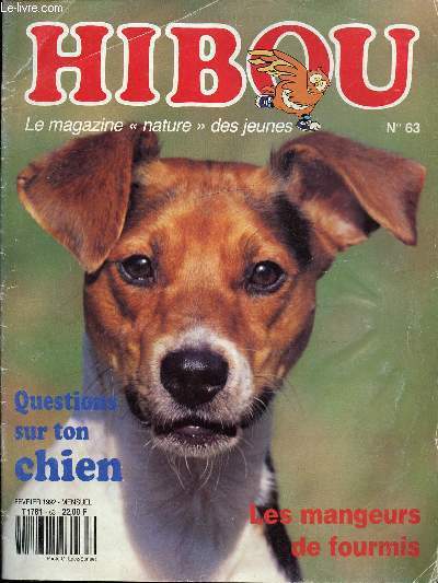 N°63 - FEVRIER 1992 - HIBOU - LE MAGAZINE 