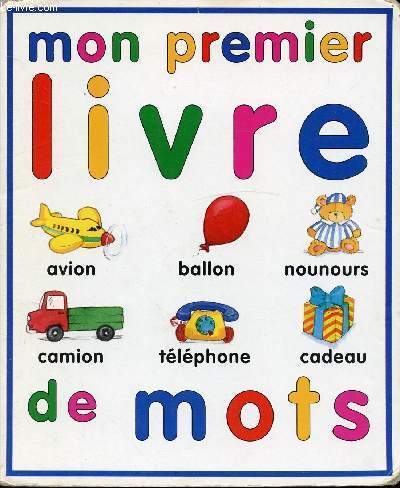 MON PREMIER LIVRE DE MOTS