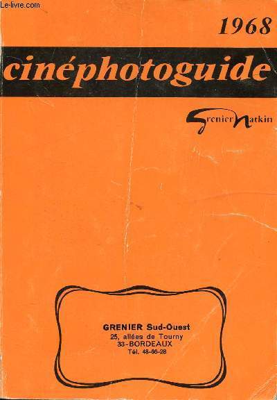 CINEPHOTOGUIDE 1968