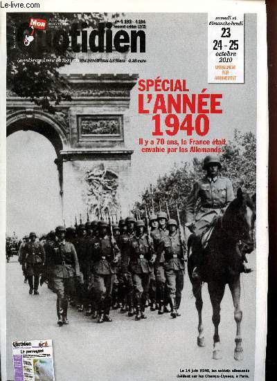 N4193-4194 - MON QUOTIDIEN - SPECIAL L'ANNEE 1940