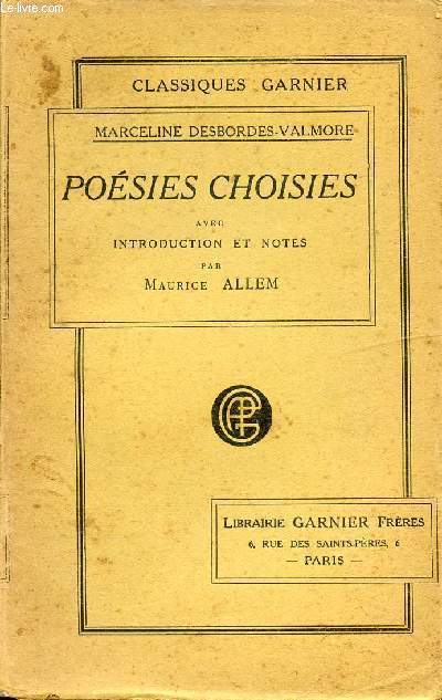 POESIES CHOISIES