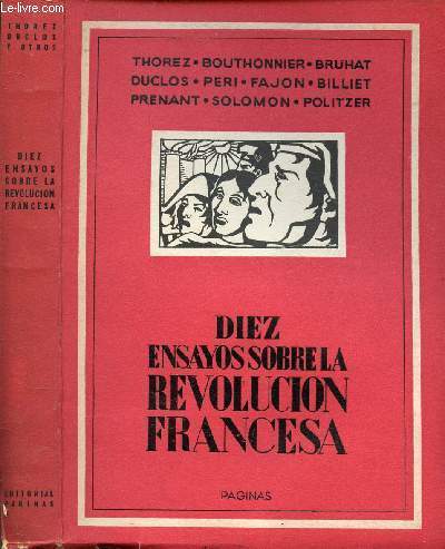 DIEZ ENSAYOS SOBRE LA REVOLUCION FRANCESA