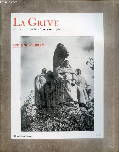 LA GRIVE - N110 et 111 - AVRIL  SEPTEMBRE 1961