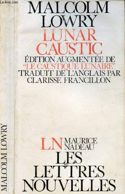 LUNAR CAUSTIC - LE CAUSTIQUE LUNAIRE