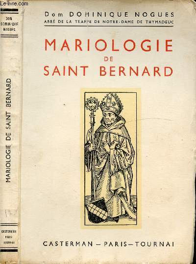 MARIOLOGIE DE SAINT BERNARD