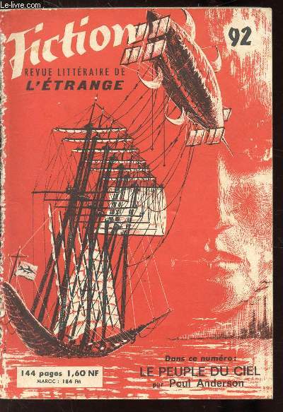 LA REVUE LITTERAIRE DE L'ETRANGE - N92 -LE peuple du ciel - Rythme secret - A tombeau ouvert - Le sens de l'histoire - Vision de l'eden - projet information - Une bonne blague -