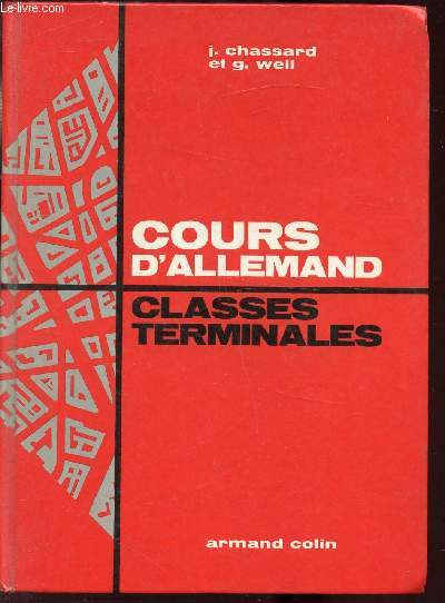 COURS D'ALLEMAND - CLASSES TERMINALES -