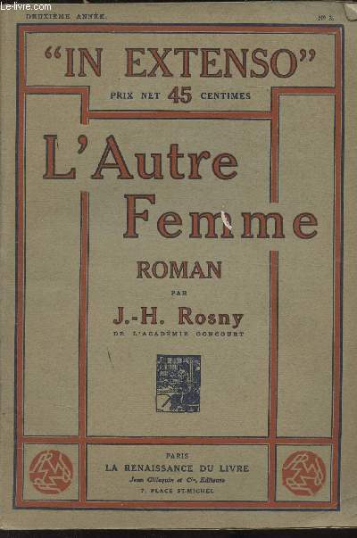 L'AUTRE FEMME - IN EXTENSO N3 - 2EME ANNEE