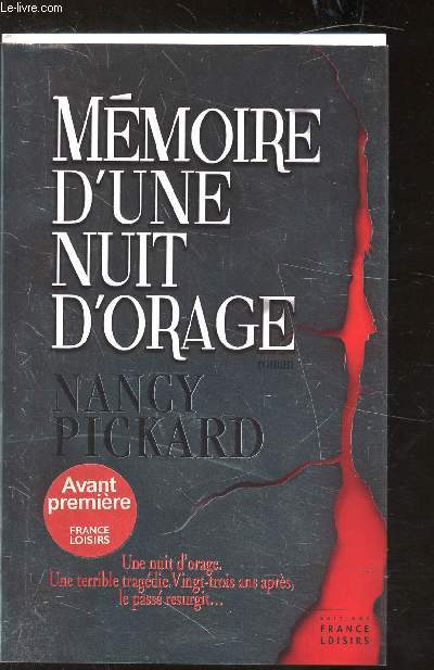 MEMOIRE D'UNE NUIT D'ORAGE -