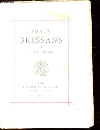 EMAUX BRESSANS