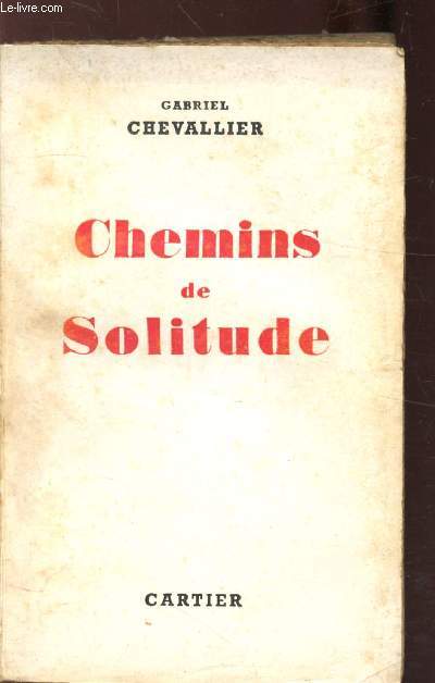 CHEMINS DE SOLITUDE