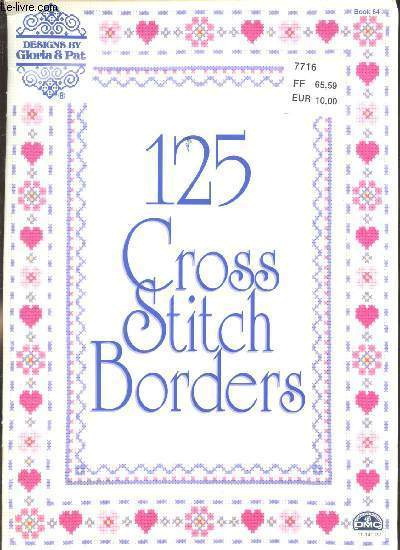 125 CROSS STITCH BORDERS