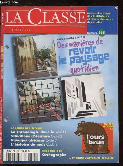 LA CLASSE N158 - avril 2005