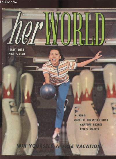 HER WORLD MAI 1964 - WIN YOURSELF A FREE VACATION - VOLUME 5 - N 5 -
