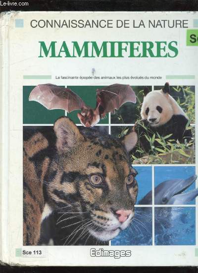 Connaissance de la nature - Mammifres -