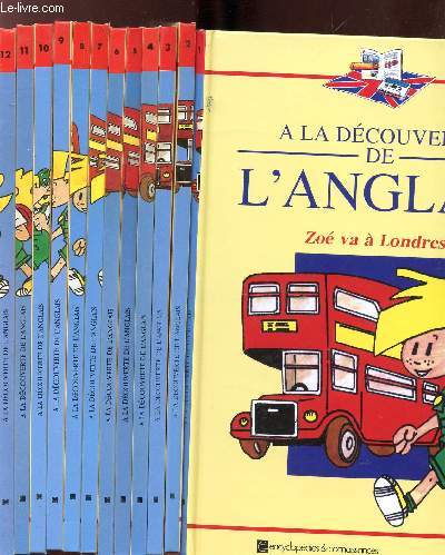 A la dcouverte de l'anglais - 12 volumes -