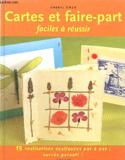 Cartes et faire-part faciles  russir