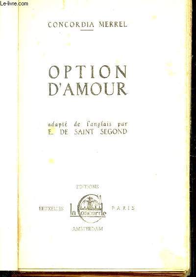 Option amour -