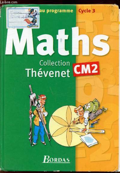 Maths - Collection Thvenet CM2 -