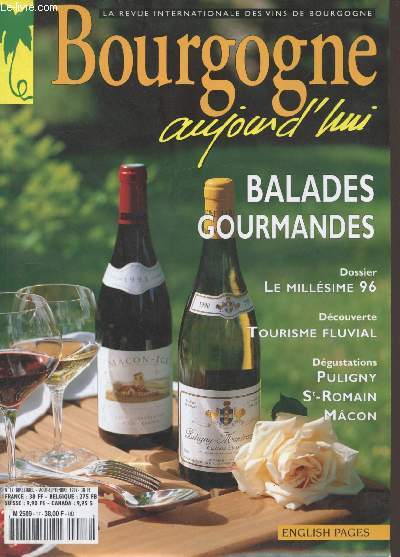 Revue Internationale des vins de bourgogne - Bourgogne aujourd'hui n17 - Aot Septembre 1997