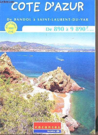 Cote d'Azur - De Bandol  Saint-Laurent-du-Var