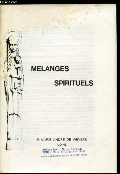 Mlanges spirituels