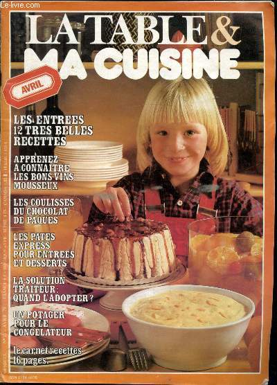 La table & ma cuisine - n17 -Avril 1979 -