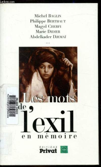 Les mots de l'exil en mmoire