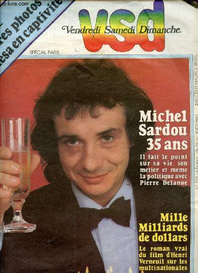 Vendredi Samedi Dimanche n231 - Du 04 au 10 Fvrier 1982