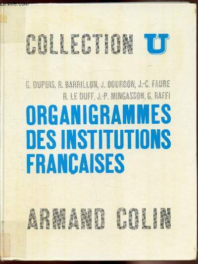 Organigrammes des institutions franaises-