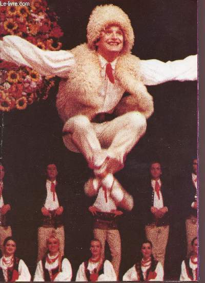 Programme de : Gerp prsente slask ballet national de Pologne  Toulouse palais des sports les 14-15-16 janvier 1986. A Bordeaux patinoire Meriadeck les 17-18-19 janvier 1986