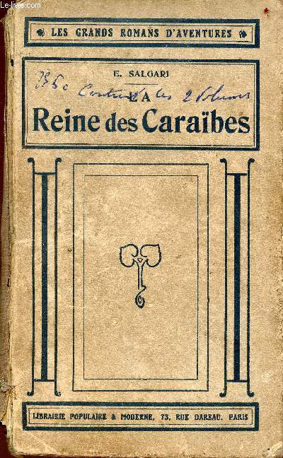 La Reine des Carabes - Collection les grands romans d'aventures