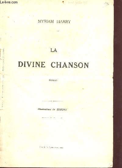 La divine chanson - supplment  l'Illustration du 15 avril 1911