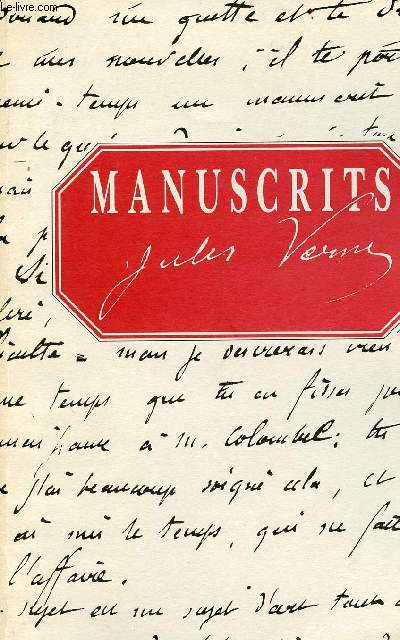 Manuscrits Jules Verne - Bibliothque municipale de nantes
